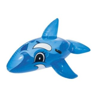 opblaas dolfijn blauw