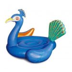 opblaasbare pauw blauw